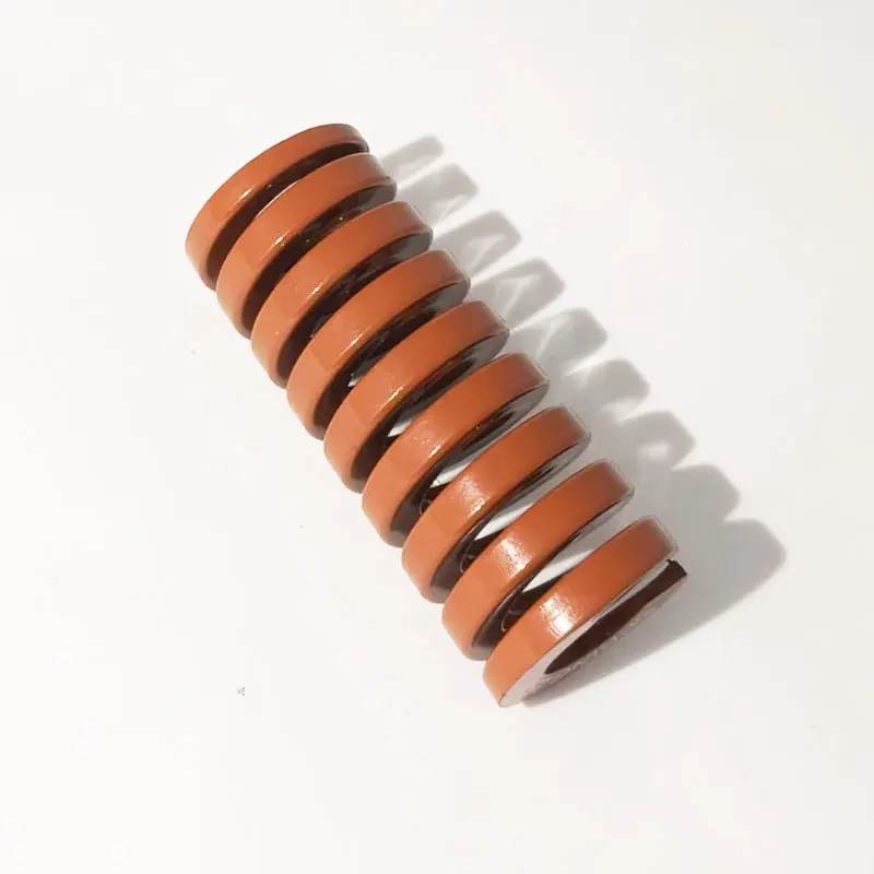 

Creamily 2Pcs/Lot Heavy Load Mold Springs Brown Alloy Steel Compression Spring Outer Diameter 25mm Inner Diameter 12.5mm L=40mm