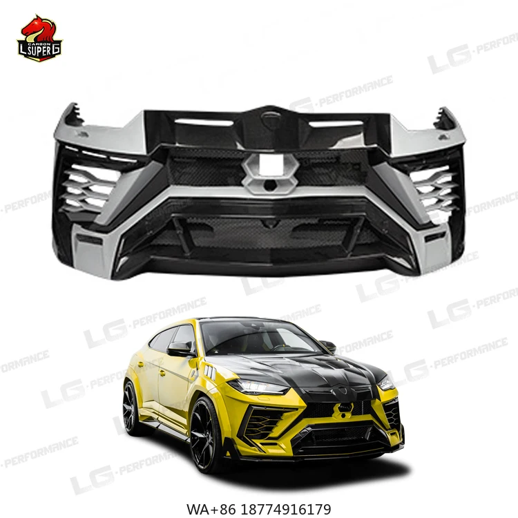 

Dry Carbon Fiber M Style Front Bumper for Urus Body Kit