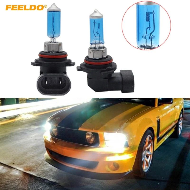 

2Pcs 9006 HB4 12V 55W/100W Car Fog Lights Halogen Bulb Headlights Lamp Car Light Source Parking