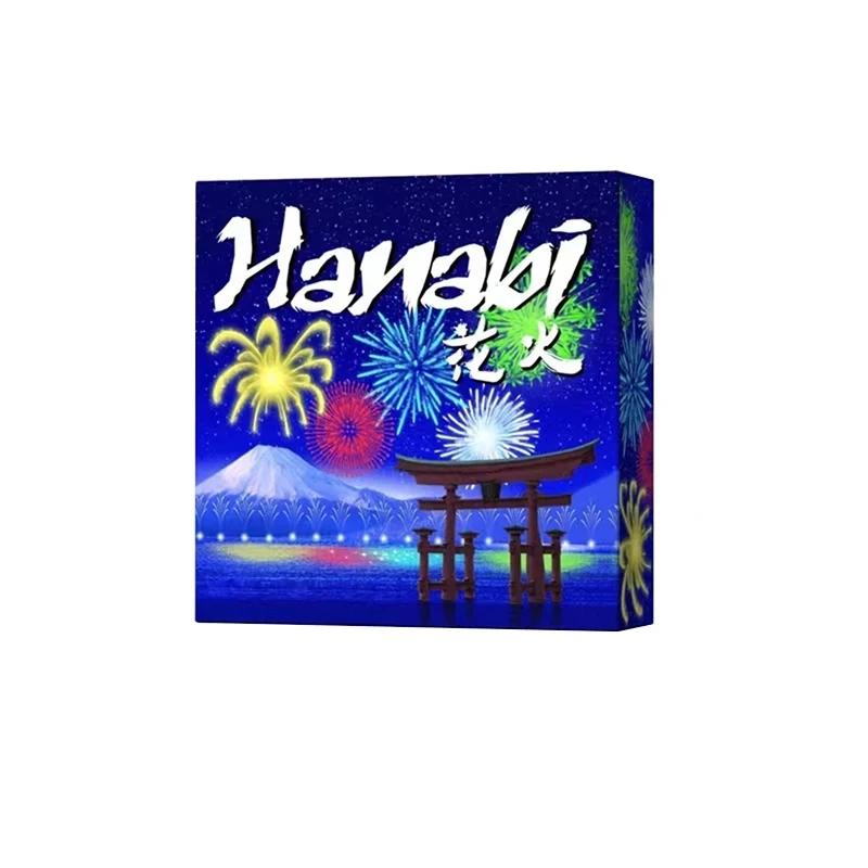Juego de mesa de fuegos artificiales para 2-5 jugadores para jugar en familia/fiesta/mejor juego de cooperación de regalos juego de mesa HANABI