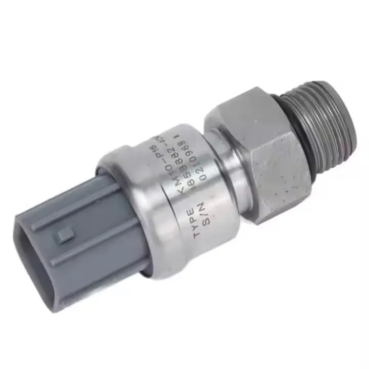 KM10-P16 1858882-40MPa Pressure Sensor for KATO HD450 HD820-3R Excavator Construction Machinery Repair Replacement Spare Parts