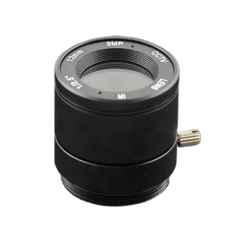 

3 Megapixel CS Mount 12mm Fixed Iris Lens