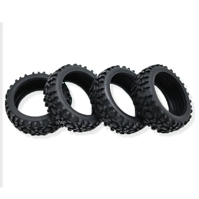 

4Pcs 1/8 4WD Nitro Off Road Buggy Tires Wheel for 1:8 Scale RC Car HSP HPI Kyosho ZD Hongnuo Redcat Trxs