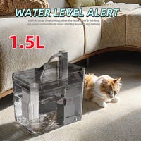 2025 new Cat Automatic Water Dispenser Drinking circulating filters flowing water intelligent pet automatic water dispenser