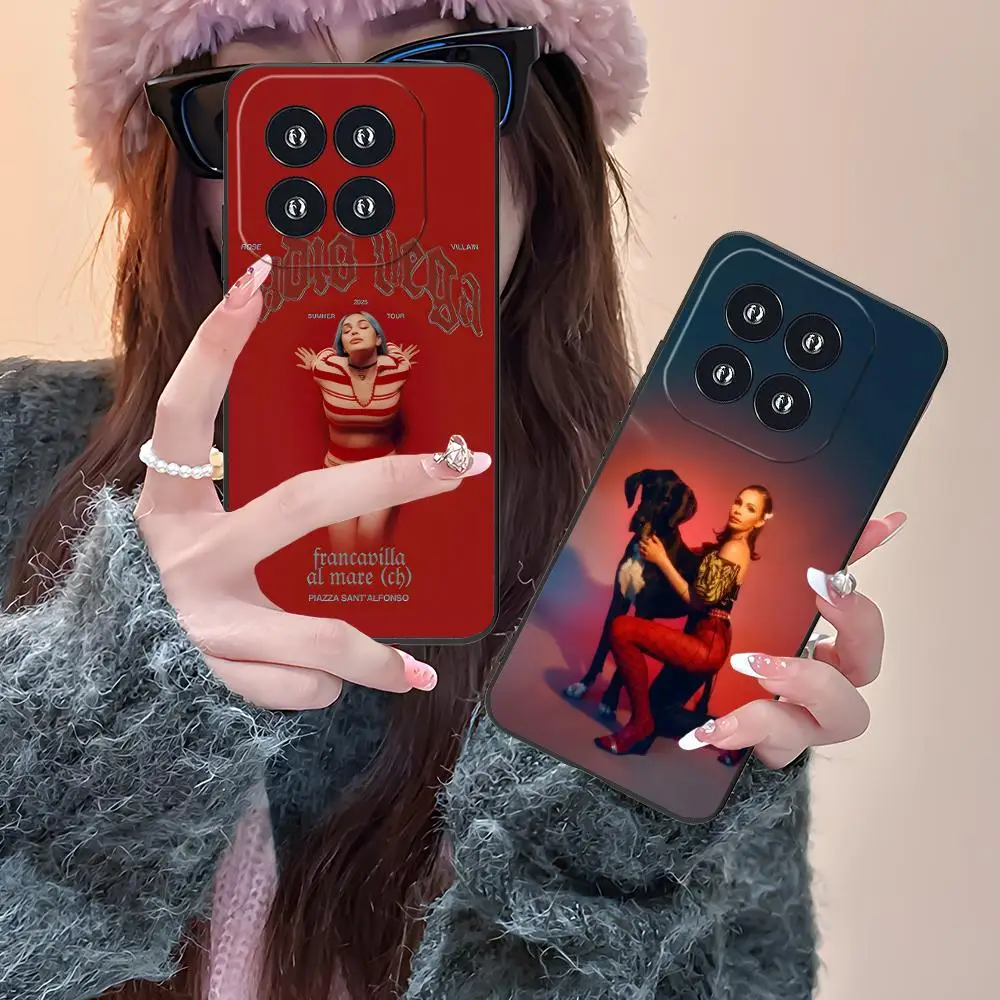 

Rose Villain Mobile Phone Case for Xiaomi 15 14 13 12 Mi 11 T Ultra Lite Pro S X 5G Colour Printing Cover Cellphones Luxury