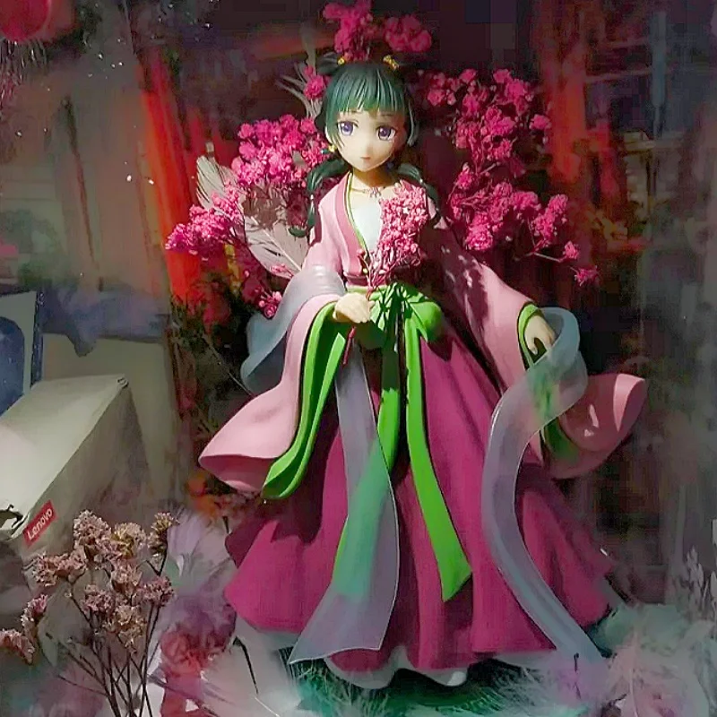 

The Apothecary Diaries Maomao Jinshi Bandai Figure Collectible Model Desktop Decor For Anime Fans Toys Gift In Stock