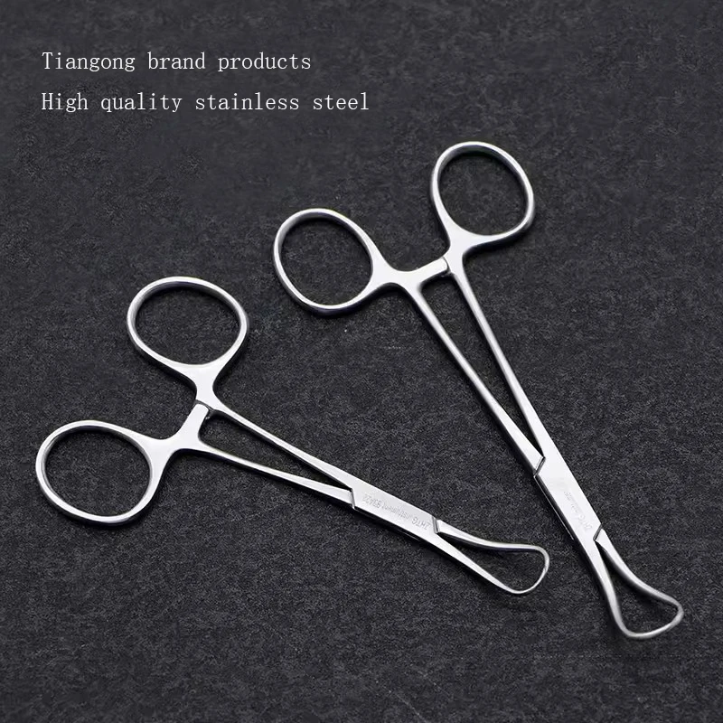 Cloth cloth pliers plastic surgical instruments hole cloth wrap 9/11/14 cm stainless steel cloth pliers