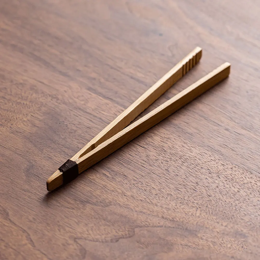 Pincettes en bambou pour enfants, 4 pièces, entraîneur de motricité Fine, tri des perles, jeu sensoriel, pinces en bois, apprentissage précoce, éducative