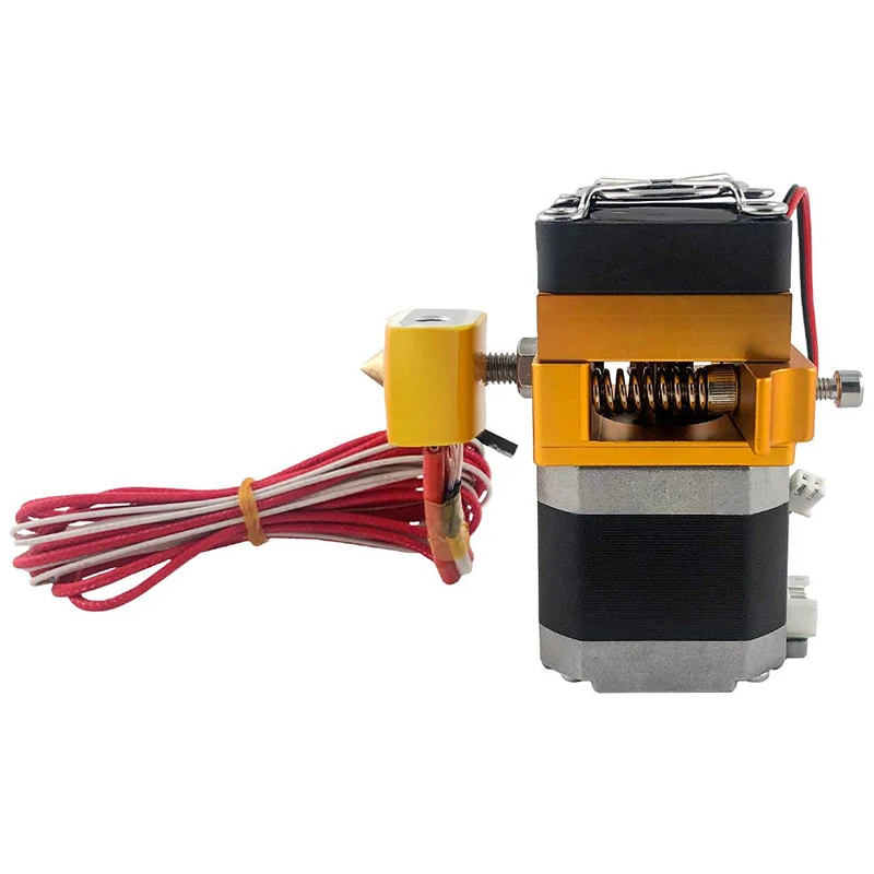 Новинка! Комплект Hotend экструдера MK8 с печатающей головкой сопла 0,2/0,3/0,4/0,5 мм для Makerbot Prusa I3 Reprap DIY 3D-принтер