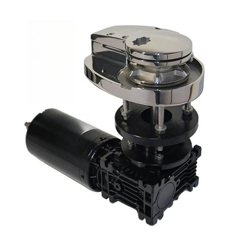 316 stainless steel vertical high head/low head windlass winch 12V 1200W suitable for ships up to 16 meters yacht