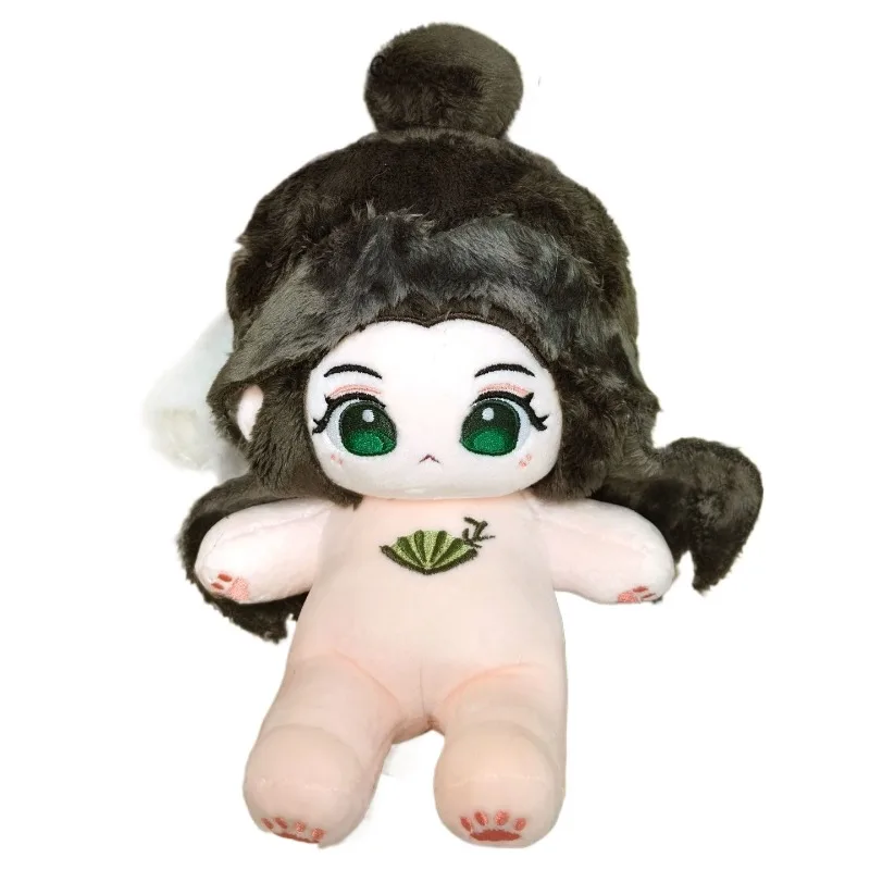 

20cm Anime Scum Villain Self Saving System Kawaii Cosplay Soft Cotton Doll Body Shen QingQiu Cartoon DIY Toy Figures Fans Gifts