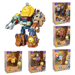 Plants vs. Zombies Metamorphosis Robot Assembly Anime Toys Robot Giant Set Alloy Edition Children's Toy Birthday Gift