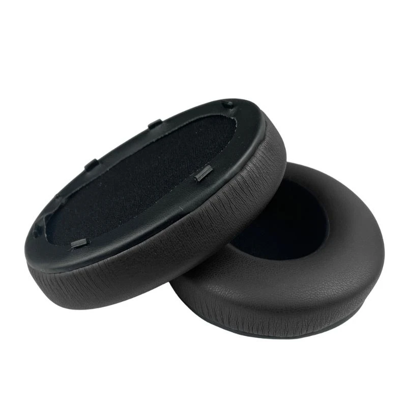 K0EA Noise Reducing Ear Cushions Replacement Soft Leather Earpad For WH-XB910N Improved Stereo Experience