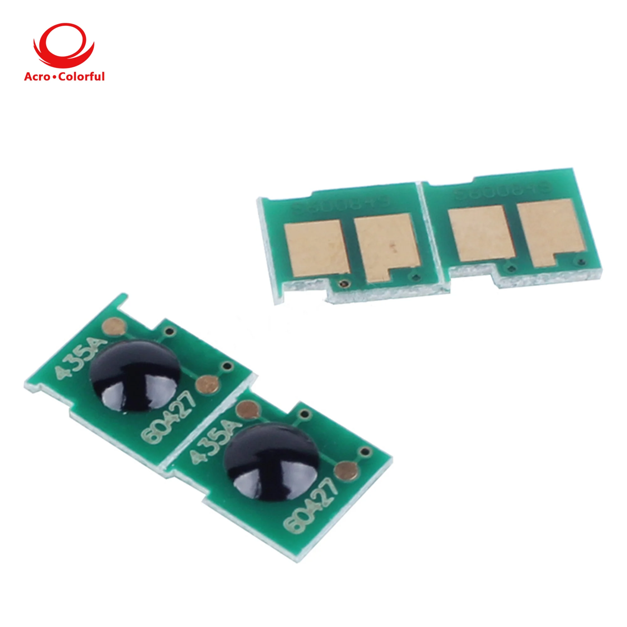 

10 шт. совместимый чип тонера CB435A для Hp LaserJet P1005 P1006, чип картриджа принтера