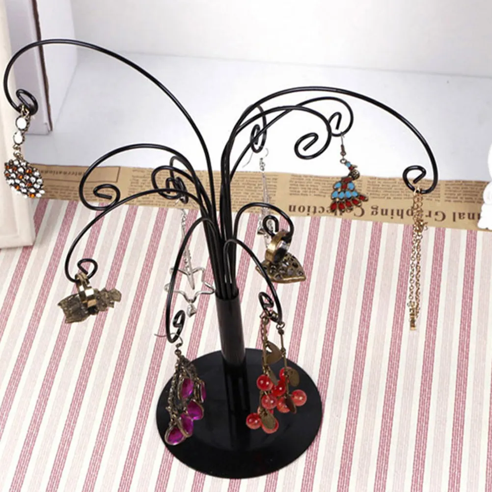 2Pcs Modern Earrings Display Rack Jewelry Organizer Stand for Home Store Desktop Decoration Tassel Earring Holder Prevent