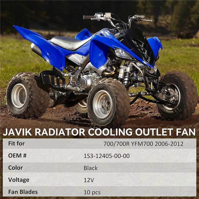 A40Z-1S3-12405-00-00 Fan Radiator Fan Cooling Fan Auto Replacement Accessories For Yamaha