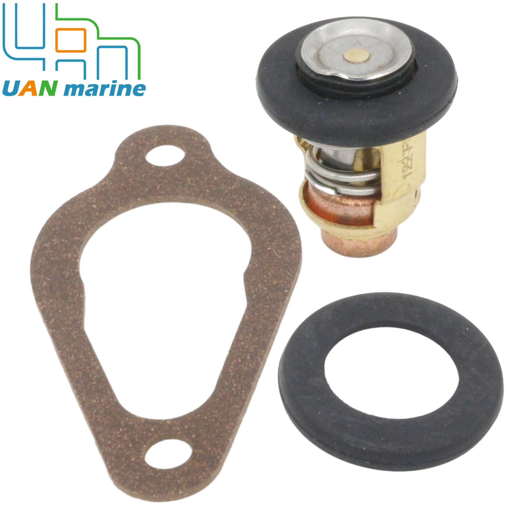 3H6-01030 345-01030 For Nissan Tohatsu 2-40 HP Outboard Engine Cooling System Thermostat Kit 122℉ 50℃ 345-01030-1 350-01030-1 image 6