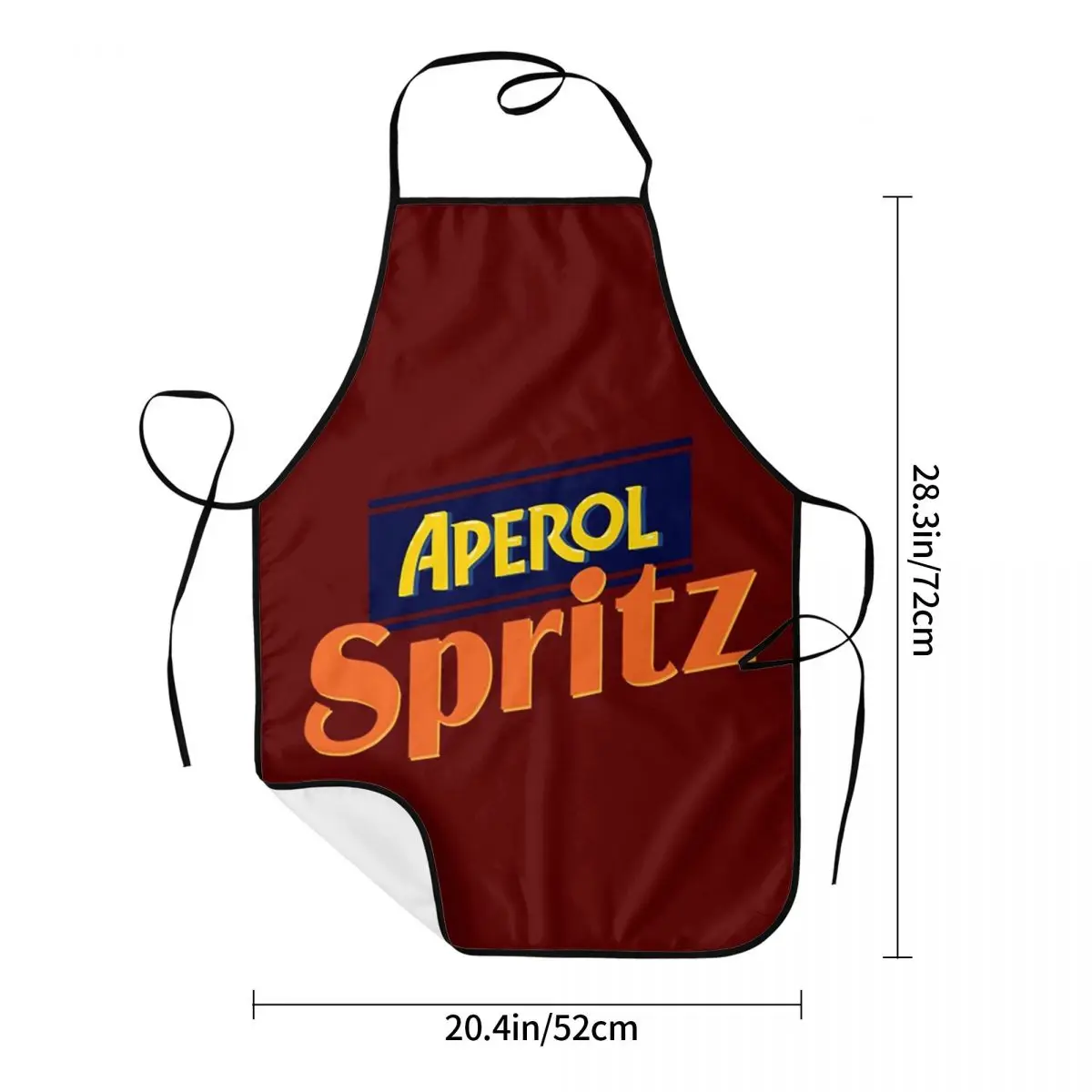 Aperol Spritz Aprons for Women Men Kitchen Chef Cooking Tablier Household Bib Baking Cleaning Accessories Adult Pinafore