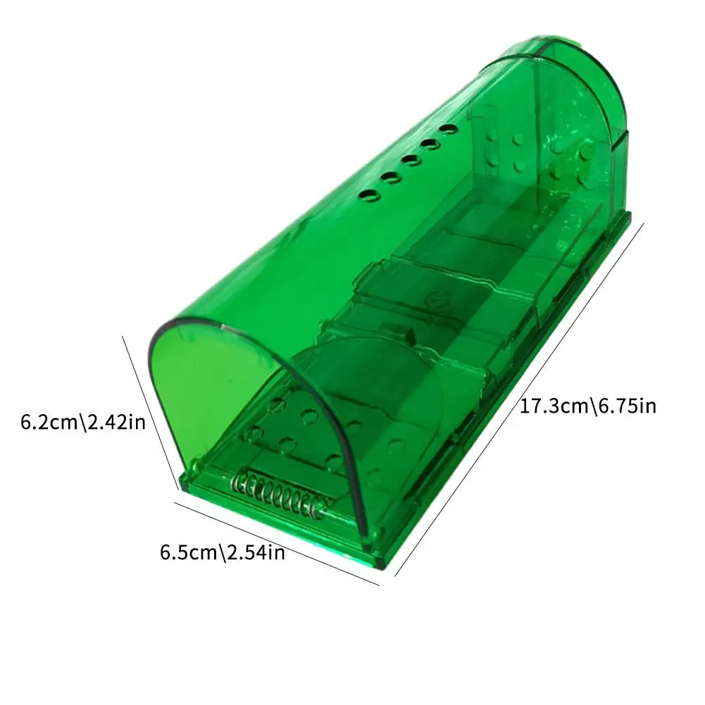 Plastic Mousetrap Bedroom Kitchen Warehouse Mousetrap With Handle Easily Catch Rats High Sensitive Pedal Trap view 6