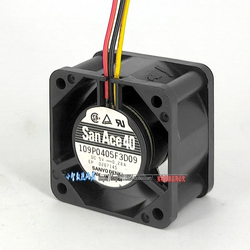 ОРИГИНАЛЬНЫЙ 109P0405F3D09 5 В 0,28 А 4028 40*40*28 мм НОВЫЙ ОХЛАЖДАЮЩИЙ ВЕНТИЛЯТОР РАДИАТОР