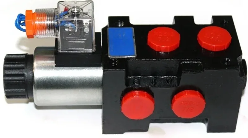 Hydraulic Solenoid Diverter/ Selector Vae H S V 6-C, 1-Spool 13 G P M Cone Seal