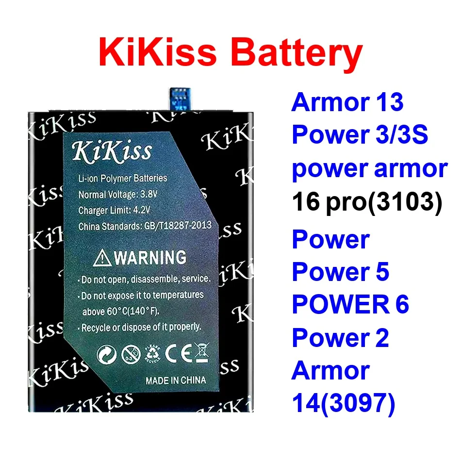 

Mobile Phone Battery High-Efficiency 6950-15800Mah For Ulefone Power 3S 6.3Inch Iipower 2 3 5 6 Armor 13 14 16 Pro II