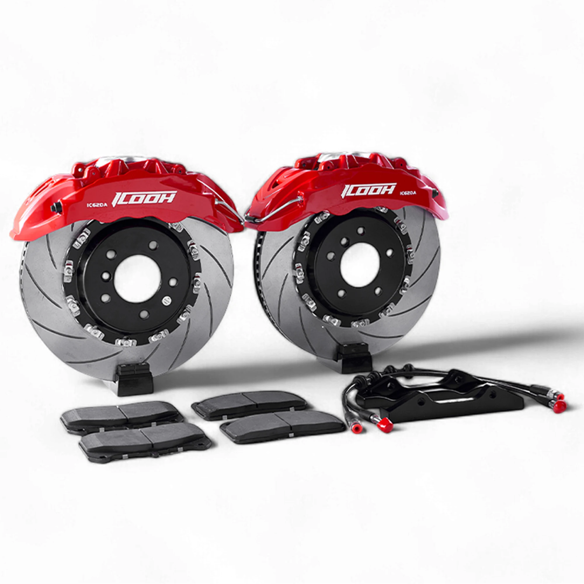 ICOOH Front IC6 and Rear IC4 6/4 Pot Brake System With 380*36/28MM Brake Disc For 2020 Do dge Challenger SXT