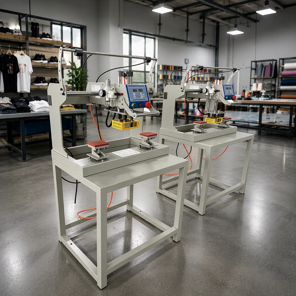 Double Station Heat Press Mach - Workshop Tools Logo recension och pris