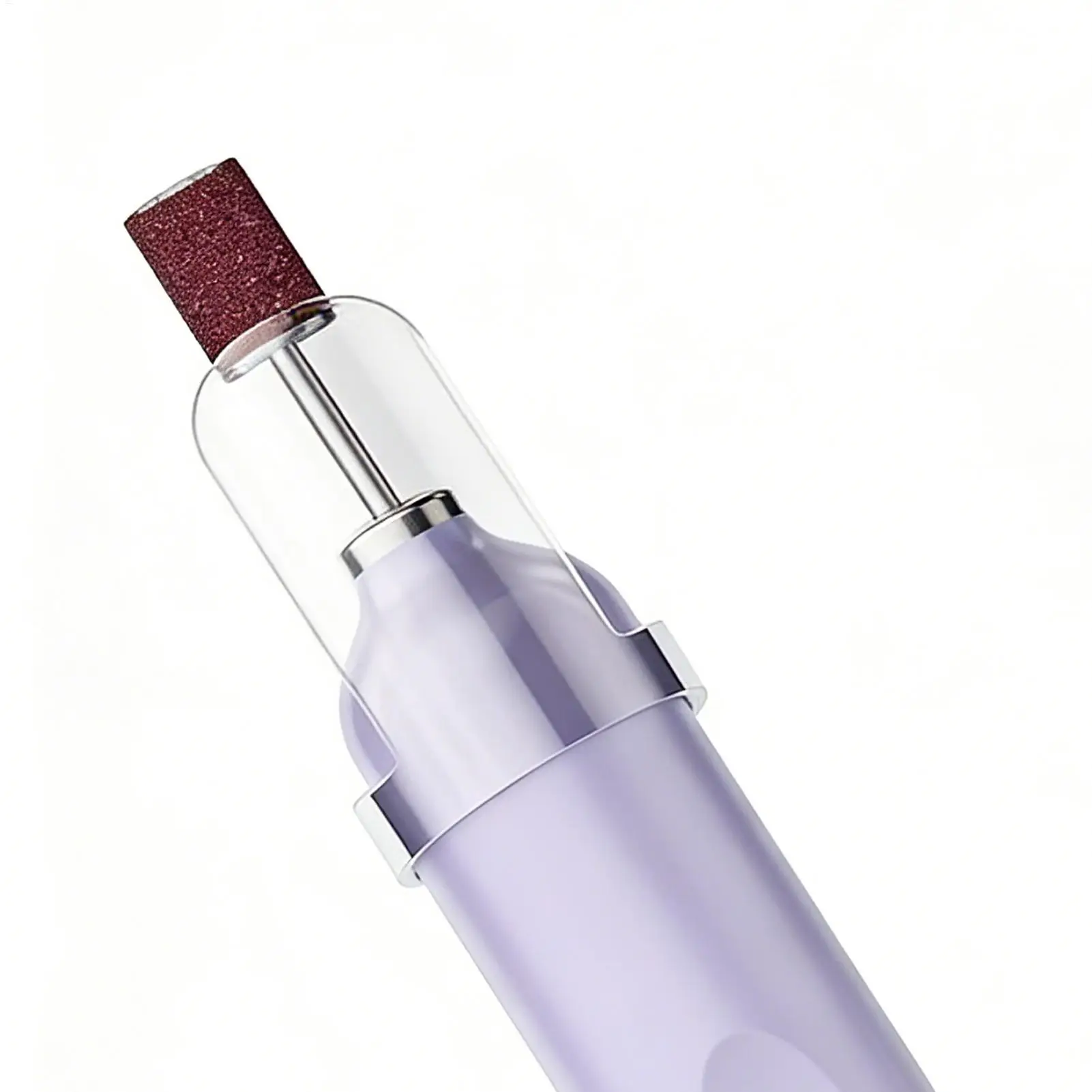 Lima de Uñas Eléctrica con Luz LED, Máquina de Taladro para Uñas, Equipo de Pulido, Lima de Uñas, Herramienta de Manicura