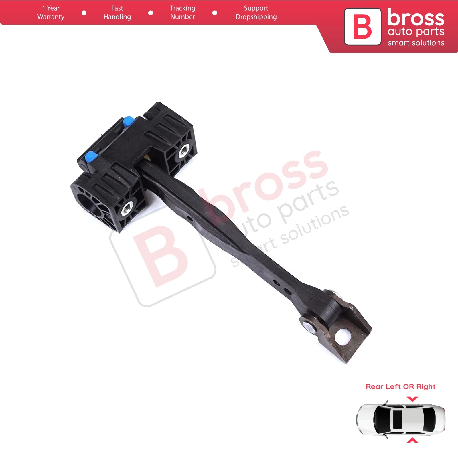 BDP1417 Rear Door Stop Check Assy Limiter Strap for VW Tiguan MK2 AD BW 2016-2024 Allspace Seat Tarraco KN2 5NA839249