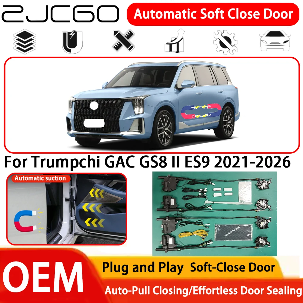

﻿ ﻿﻿for Trumpchi GAC GS8 II ES9 2021-2026 Car OEM Plug and Play Automatic Electric Soft Close Door Comfort Closing System
