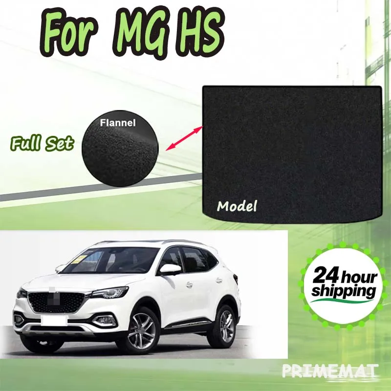 

ECOAUTO Rear Trunk Mat For MG HS 2018-2024 Liner Tray Trunk Luggage Pad Accessories