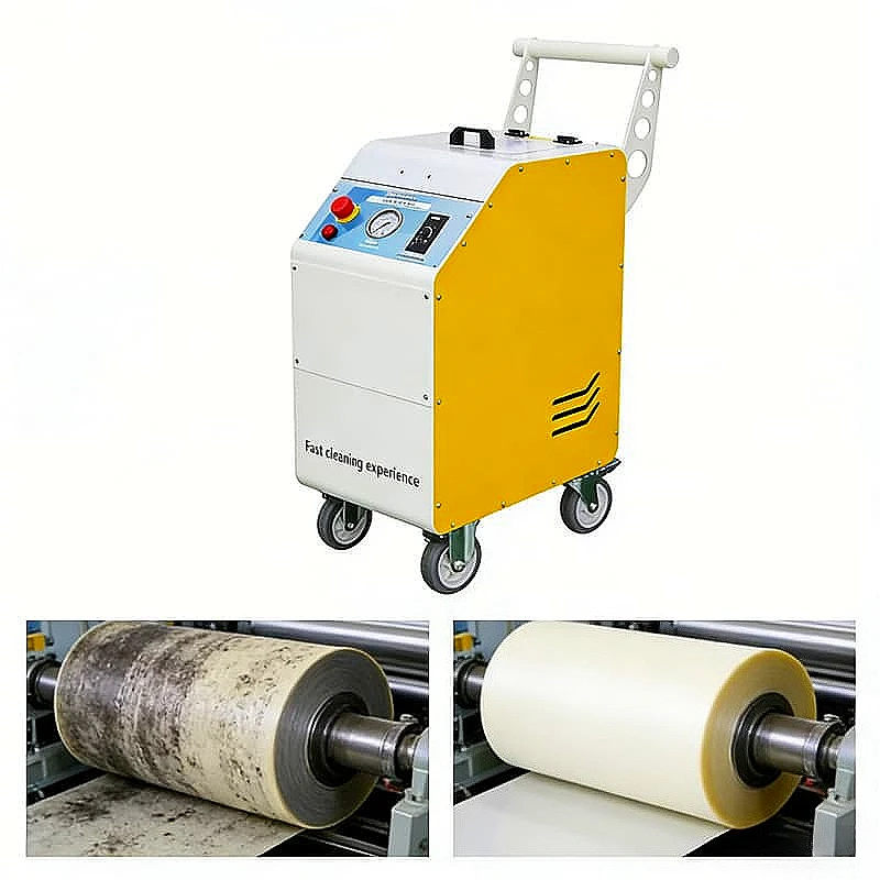 

Dry Ice Blasting Removal Rust Dirt Oxide Surface Laser Cleaning Machine Removal Metal Rust Paint Graffiti Hot Sale Customized