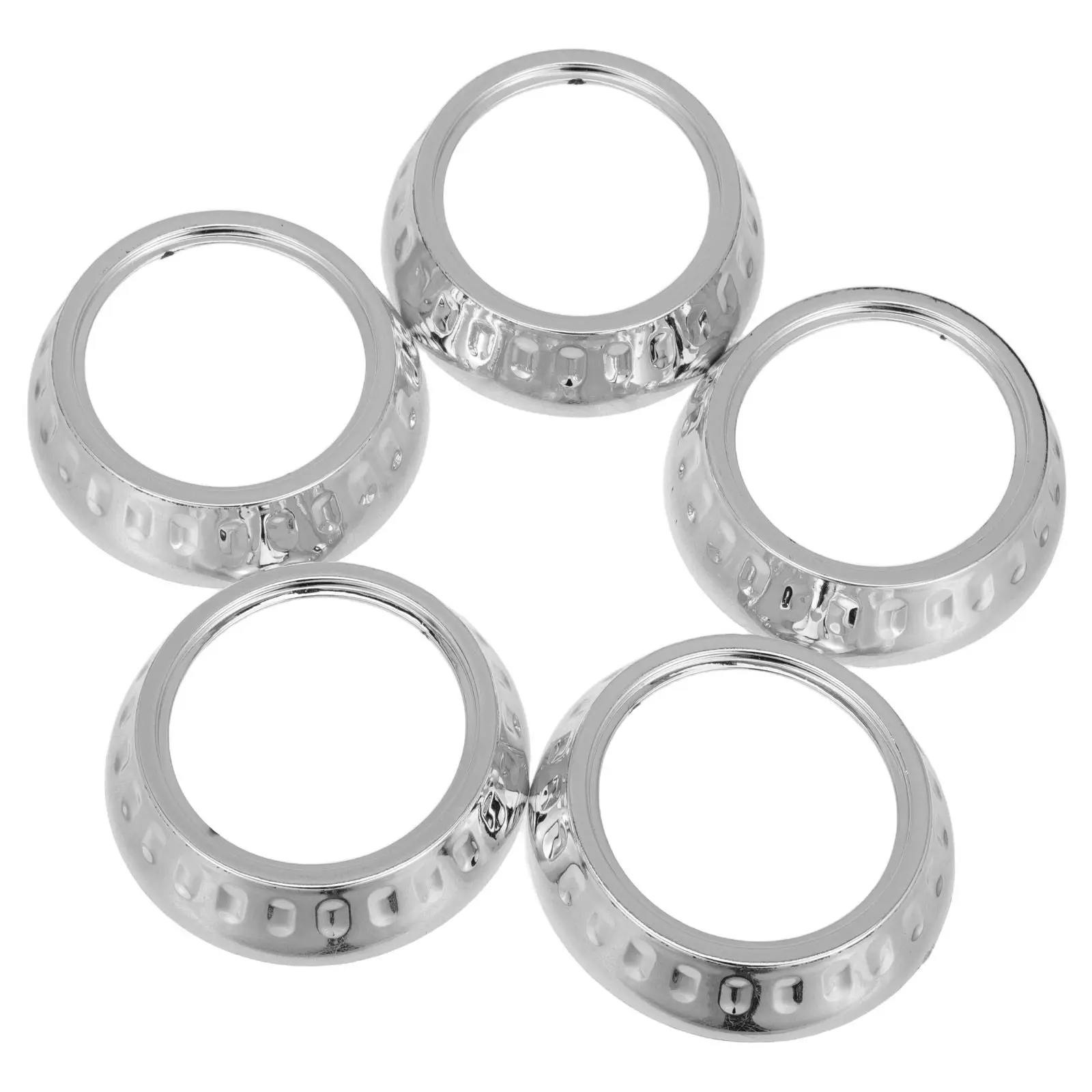 

Комплект из 5 круглых пластиковых декоративных накладок для основания барного стула, защитные колпачки для ножек, для стульев-табуретов и подставок