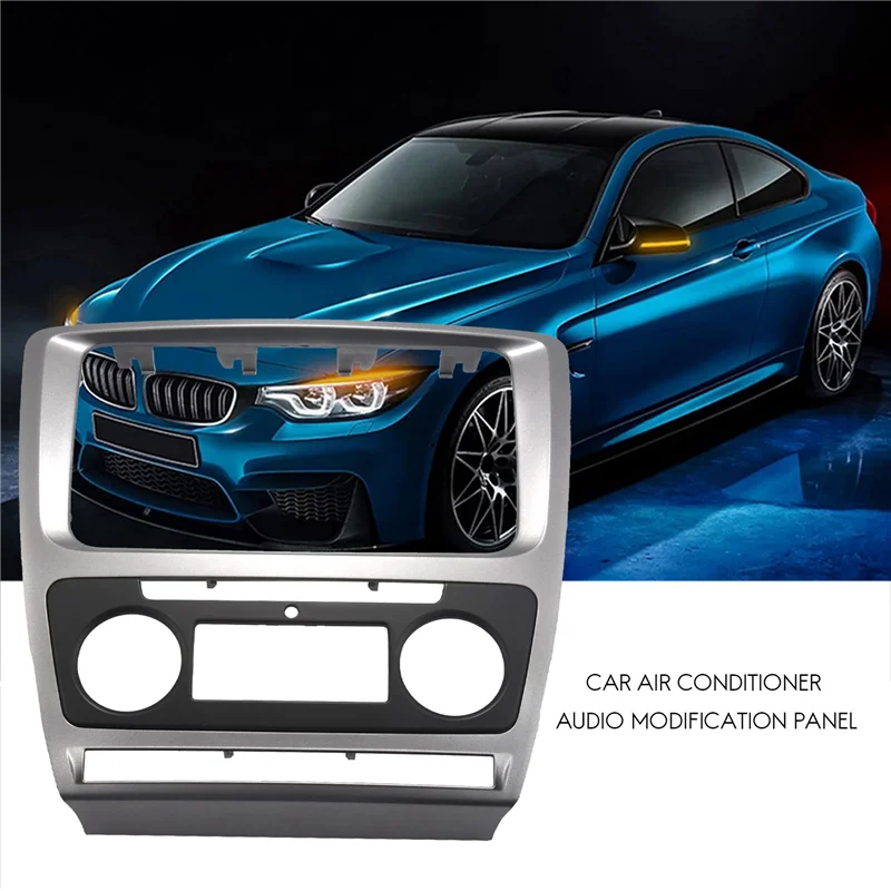 

4X 2 Din Radio Fascia For Skoda Octavia Audio Stereo Panel Mounting Installation Dash Kit Trim Frame Adapter