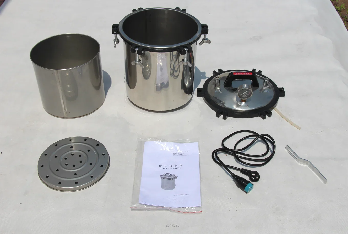Hospital Portable Steam Sterilizers Autoclaves Pressure Steam Sterilizers MSLPS13 for Medical Use