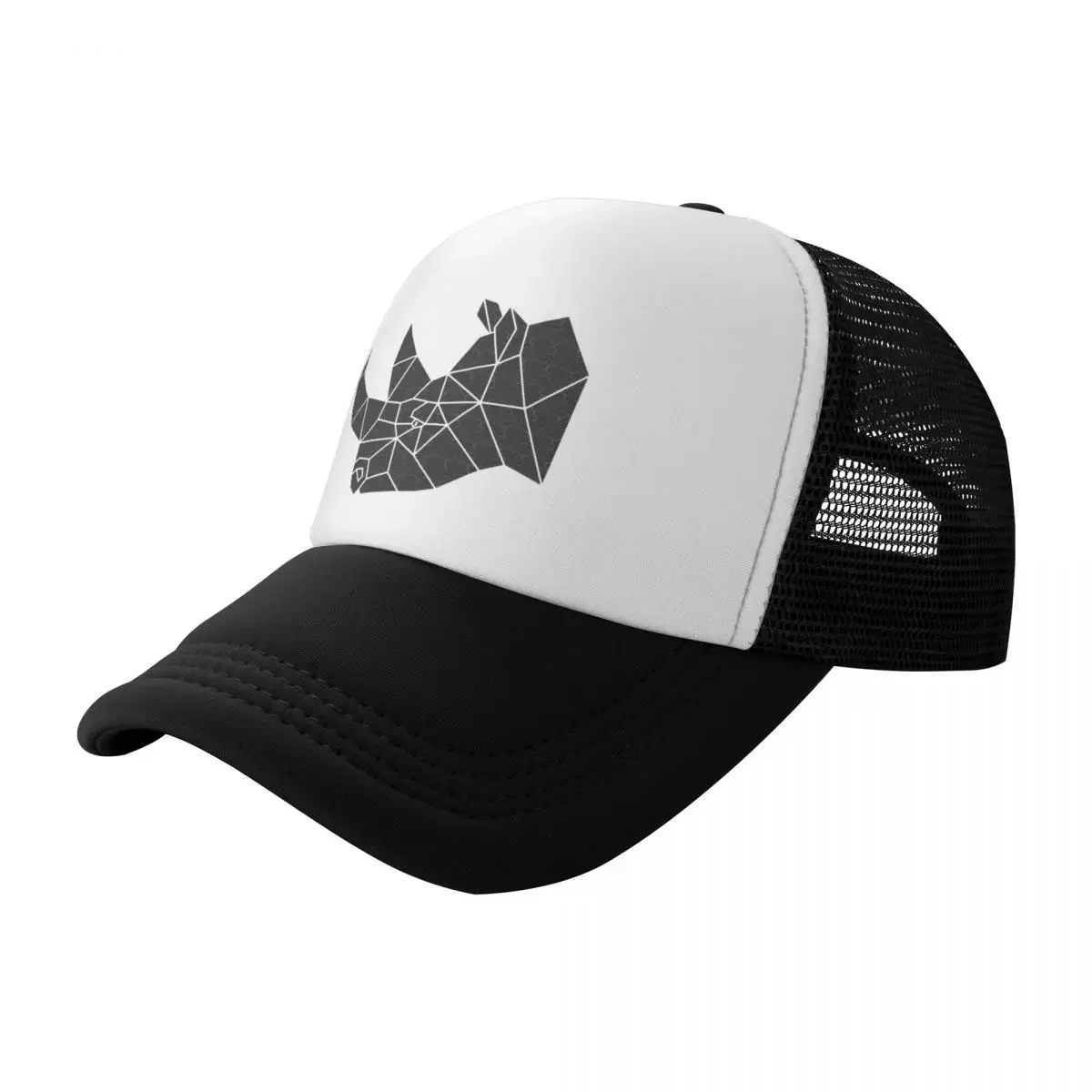 Abstract rhino Baseball Cap Snapback Cap Luxury Hat Women's Hats For The Sun Men's