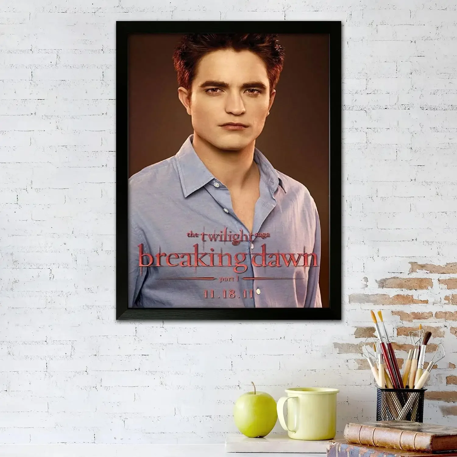 twilight Canvas Art Poster, Wall Art Picture Print, Modern Family Bedroom Decor Posters,Decorative painting