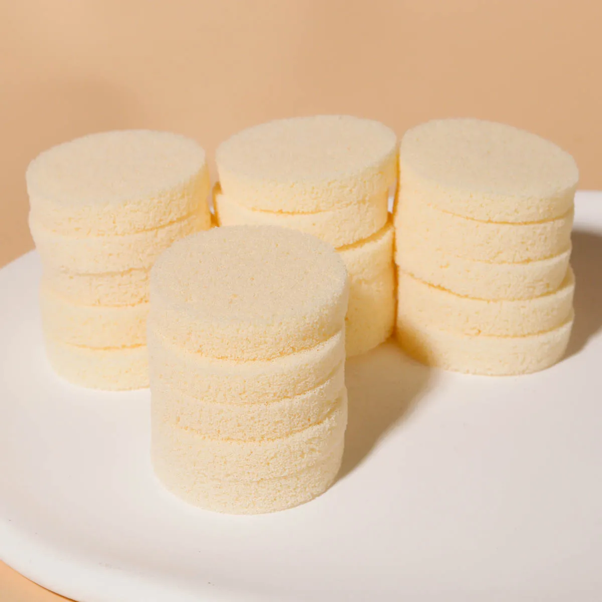 Portable wet and dry makeup sponge, 20PCS makeup sponge suitable for all skin types, essential for daily use and travel