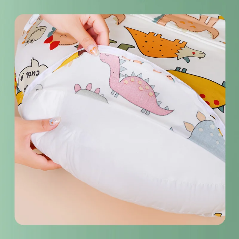 Baby Anti-vomiting Pillow Ramp Pillow Anti-overflow Choking Newborn Lying Nursing Cushion Breastfeeding Pillow Nursing Pillow