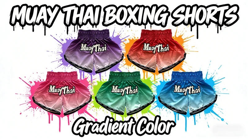 Premium Fight Kickboxing Shorts Gladiator Muay Thai Boxing Pants Men Women Kids Martial Arts MMA BJJ Fighting Training Trunks