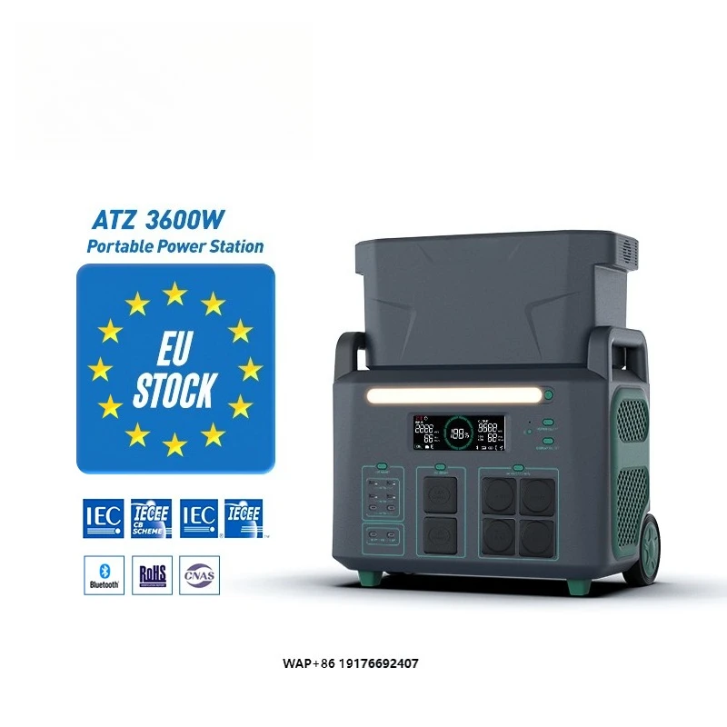 

EU Stock EPEVER All in One Solar Generator for Rv/yachts/motorhomes/ 3600W Lithium Battery Energy Storage System Power Station