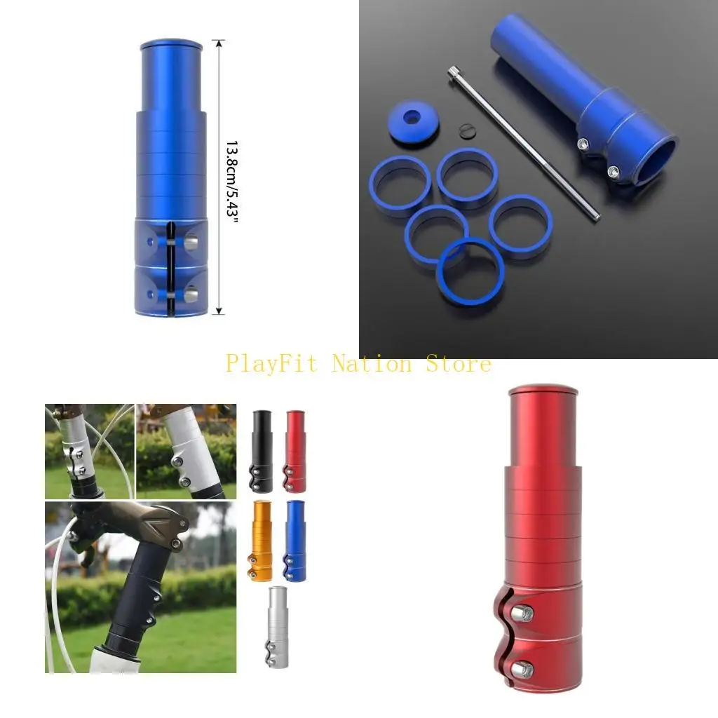 

242F MTB Bike Fork Stem Extender Adgebar Adapter Riser для MTB Road Mountain Bike