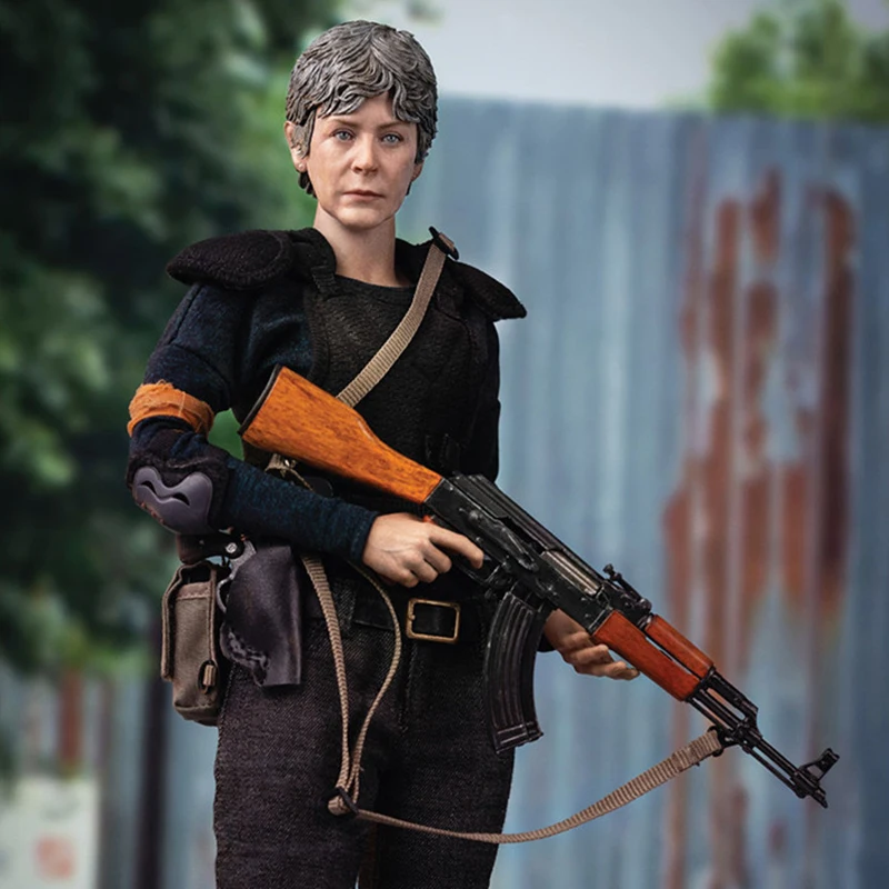 Threezero 3Z005000W0 1/6 Scale Classic American Drama  Carol Female Warrior Full Set Walking Dead 6Inch Action Figure Doll Toys