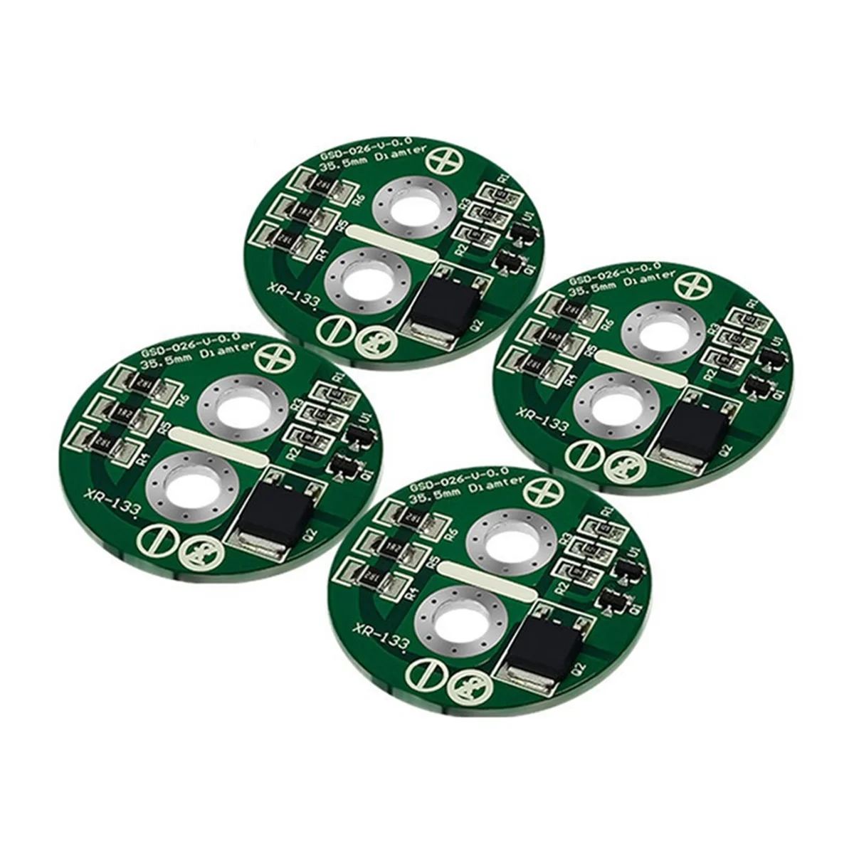 6 قطعة مكثف فائق التوازن مجلس 2.5 فولت سوبر فاراد مكثف لوح حماية الجهد الحد لوحة دوائر كهربائية ST