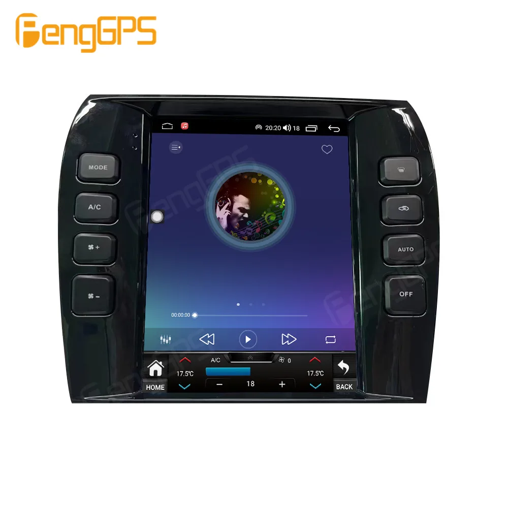 ل جاكوار XJ X-TYPE S-Type 2001-2009 راديو السيارة الاندورويد 2Din استقبال ستيريو Autoradio مشغل وسائط متعددة نظام تحديد المواقع نافي رئيس وحدة