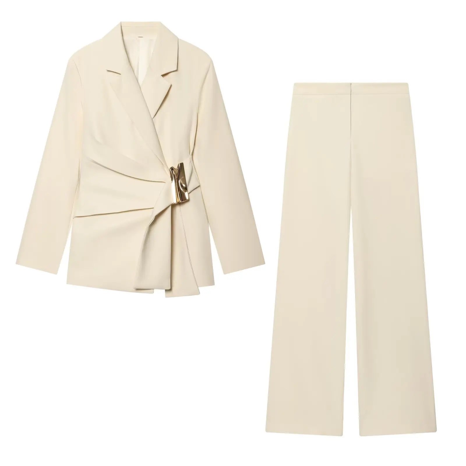 Beige Suit
