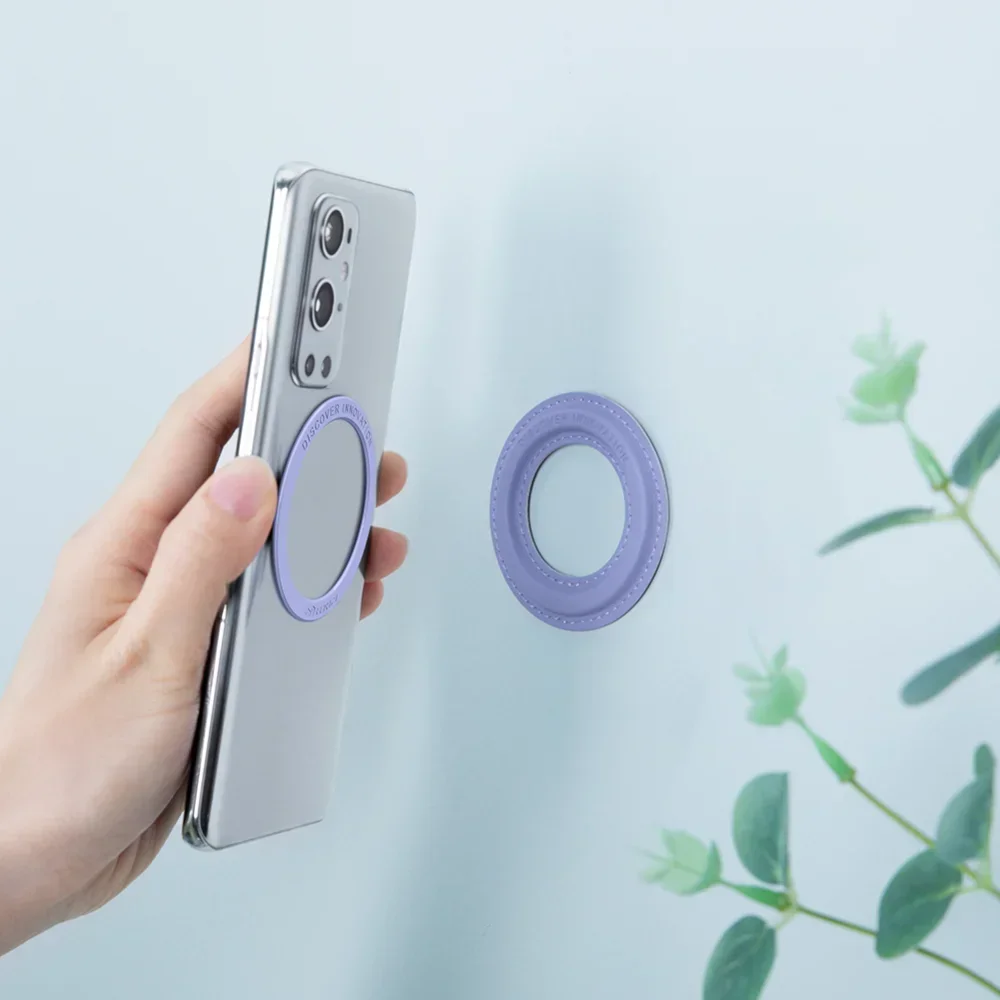 Universal for Magsafe Magnetic Plate Ring with Strong N52 Magnets Wireless Charging Sticker for IPhone 16/15/14 Pro Max Samsung