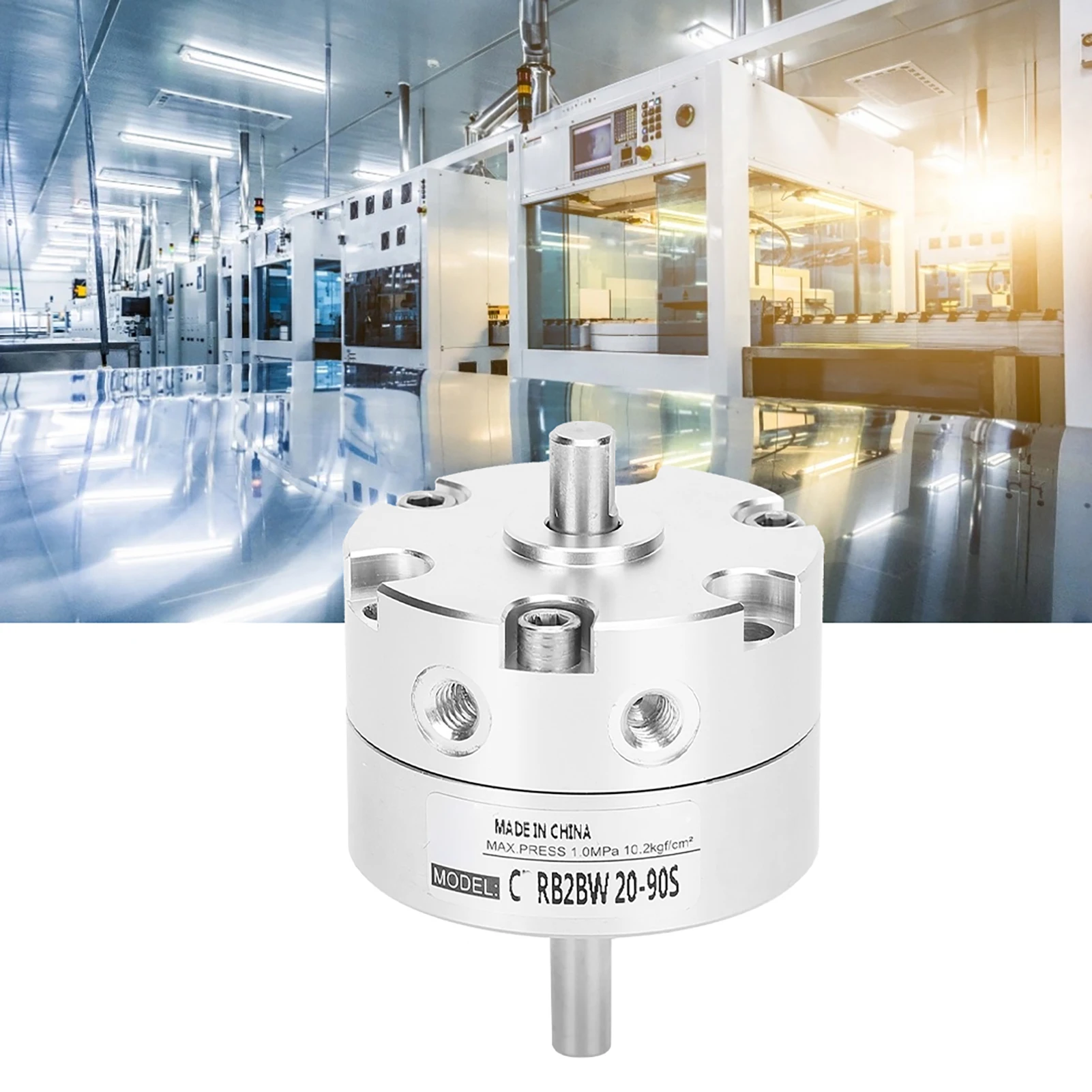 Air Cylinder Vane Type Rotary Stainless Steel Pneumatic Accessories CRB2BW20‑90S 20mm Vane Type Rotary Cylinder