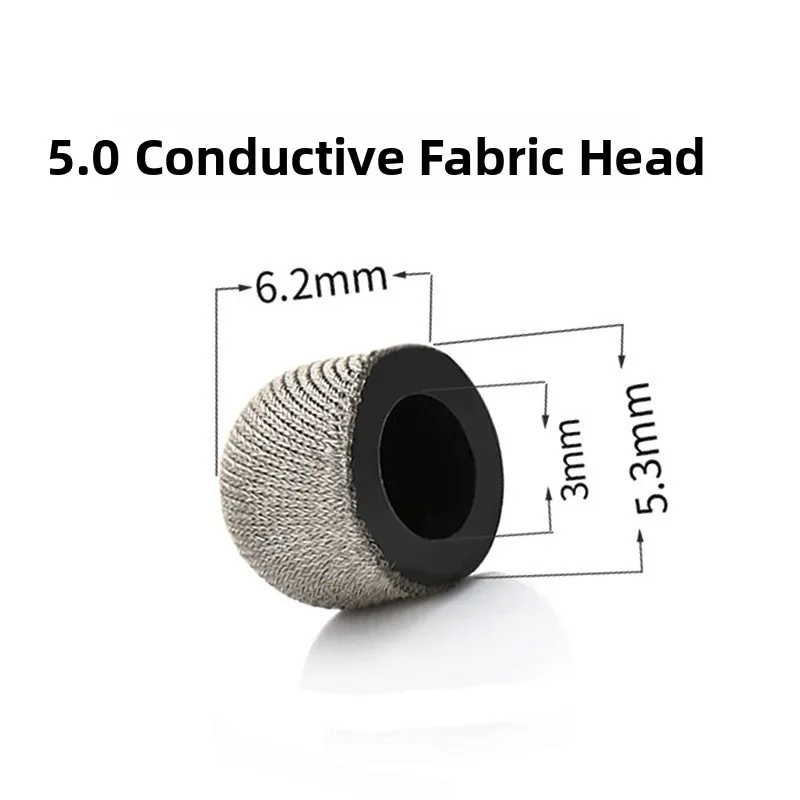 Smartphone Tablet Touch Screen Control Flip Page Pen Replacement Tip Conductive Cloth Head Writing Pen Accessory Touch Pen